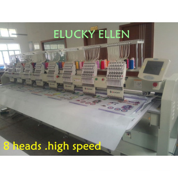 Elucky Flat, Cap, Cording Stickerei Maschine